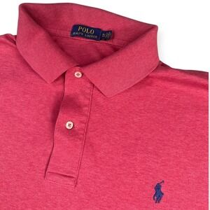 Polo Ralph Lauren Men's Red Short Sleeve Classic Fit Polo Shirt 1XB
